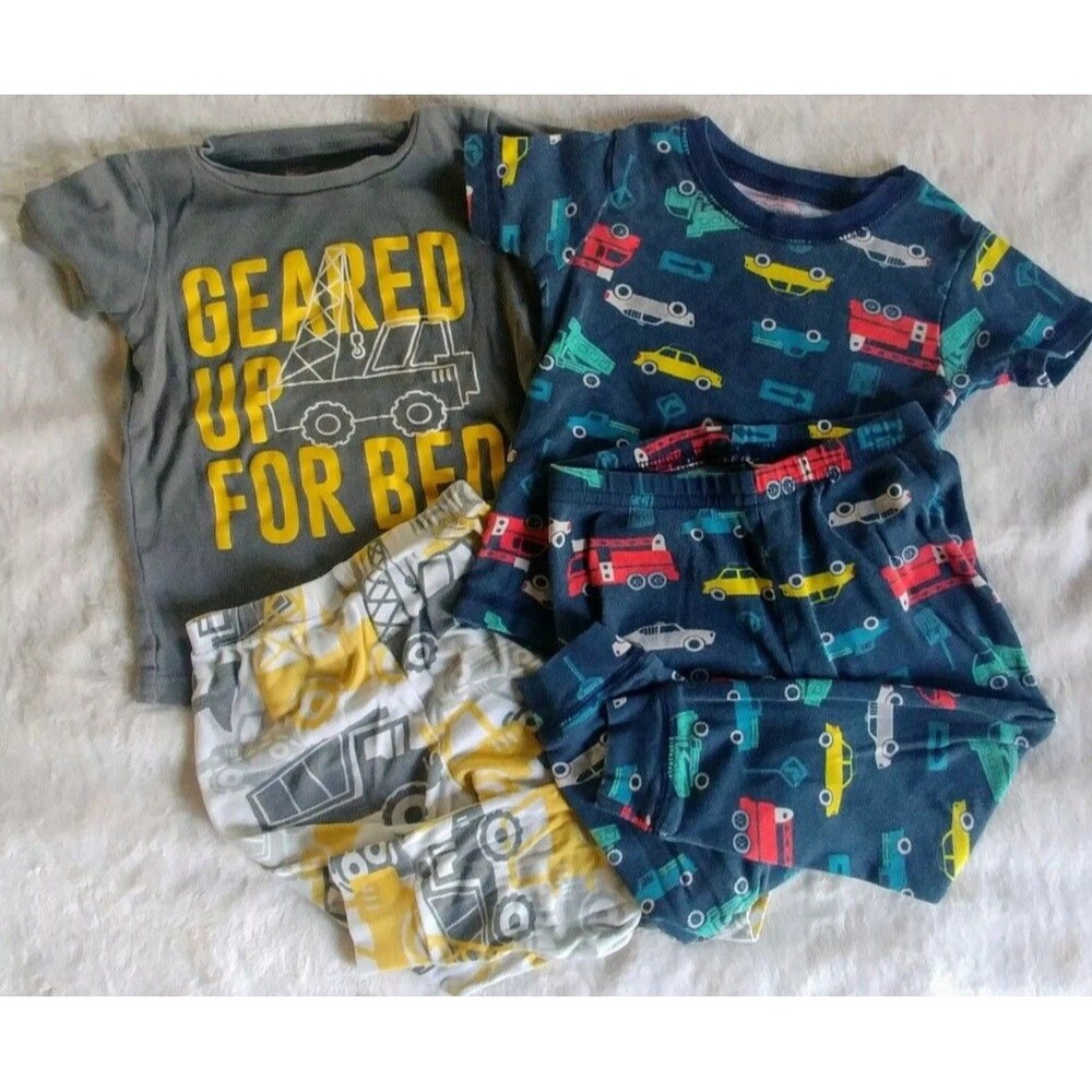 pajama 2T Boys Simply Joys 4 piece Set toddler kids infant baby sleepwear
